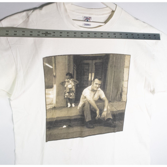 Vintage 1997 Morrissey Concert Maladjusted Tour T-Shirt XL The Smiths 90's - Picture 14 of 16